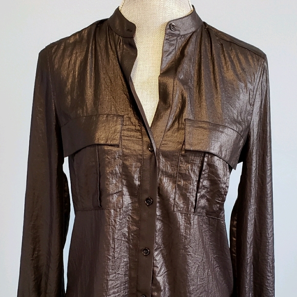 BCBG MaxAzria | Button Down Shirt - Picture 6 of 7